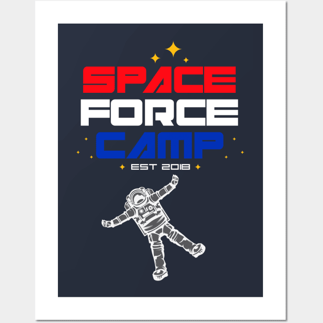 Space Force Camp Wall Art by machmigo